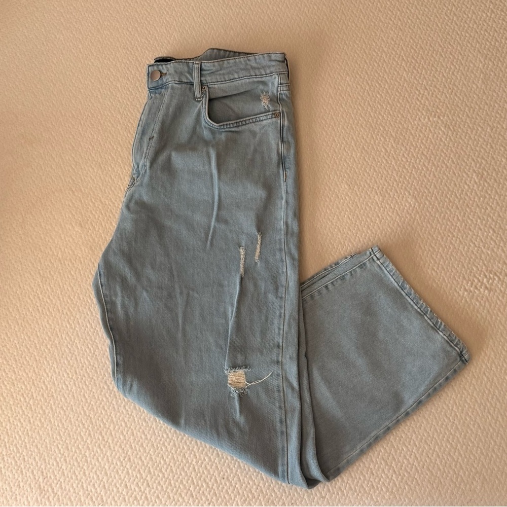 Forever 21 Light Blue Men's Straight Jeans
